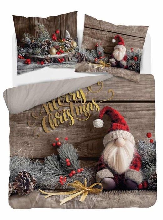Pościel świąteczna 200/220 bawełna 100%