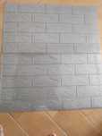 Papel autocolante 3d tipo tijolinho