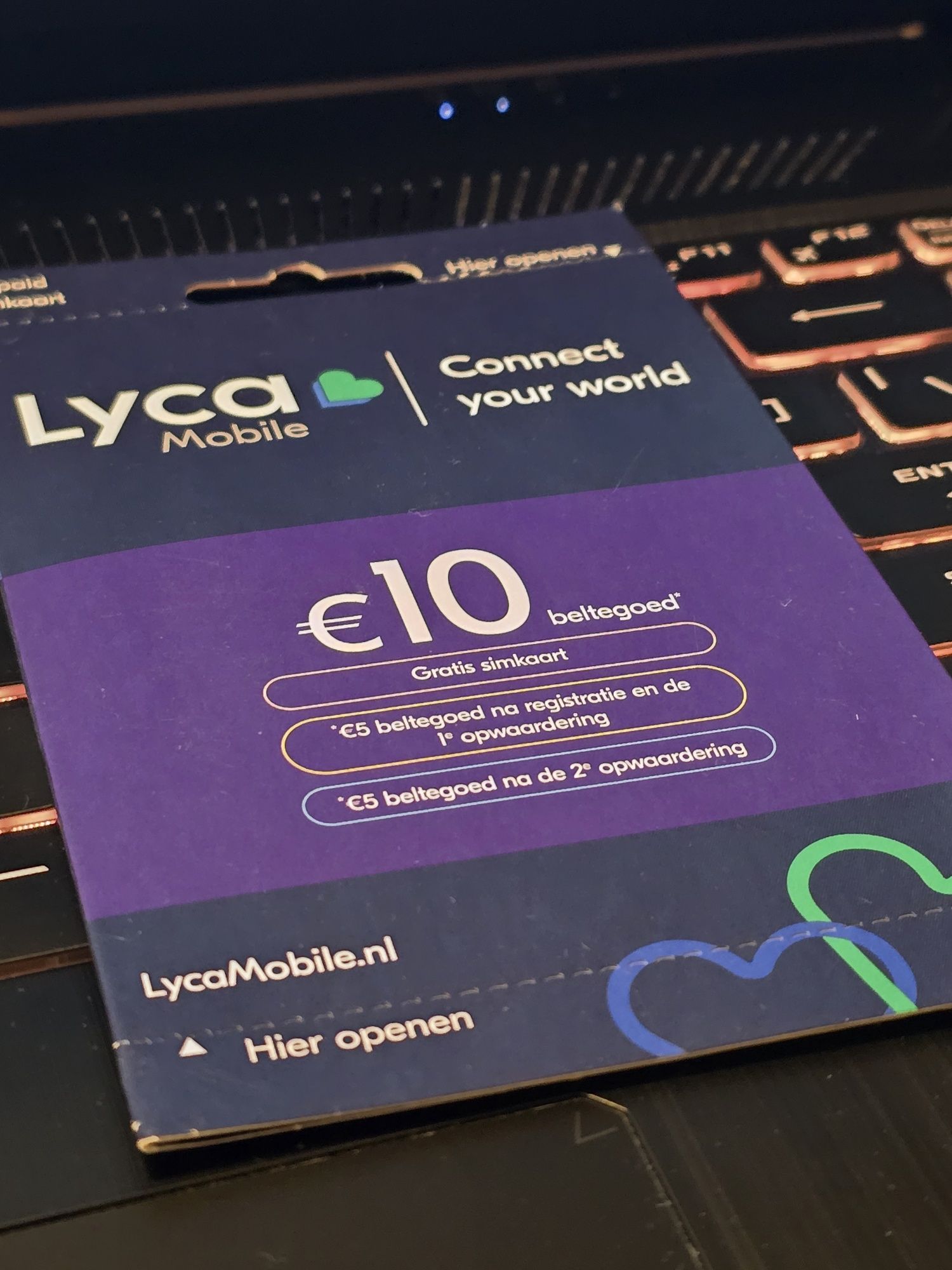 SIM Lyca Mobile NL Holandia