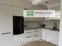 NOWA kuchnia 330x240cm kaszmir meble kuchenne na wymiar biały czarny