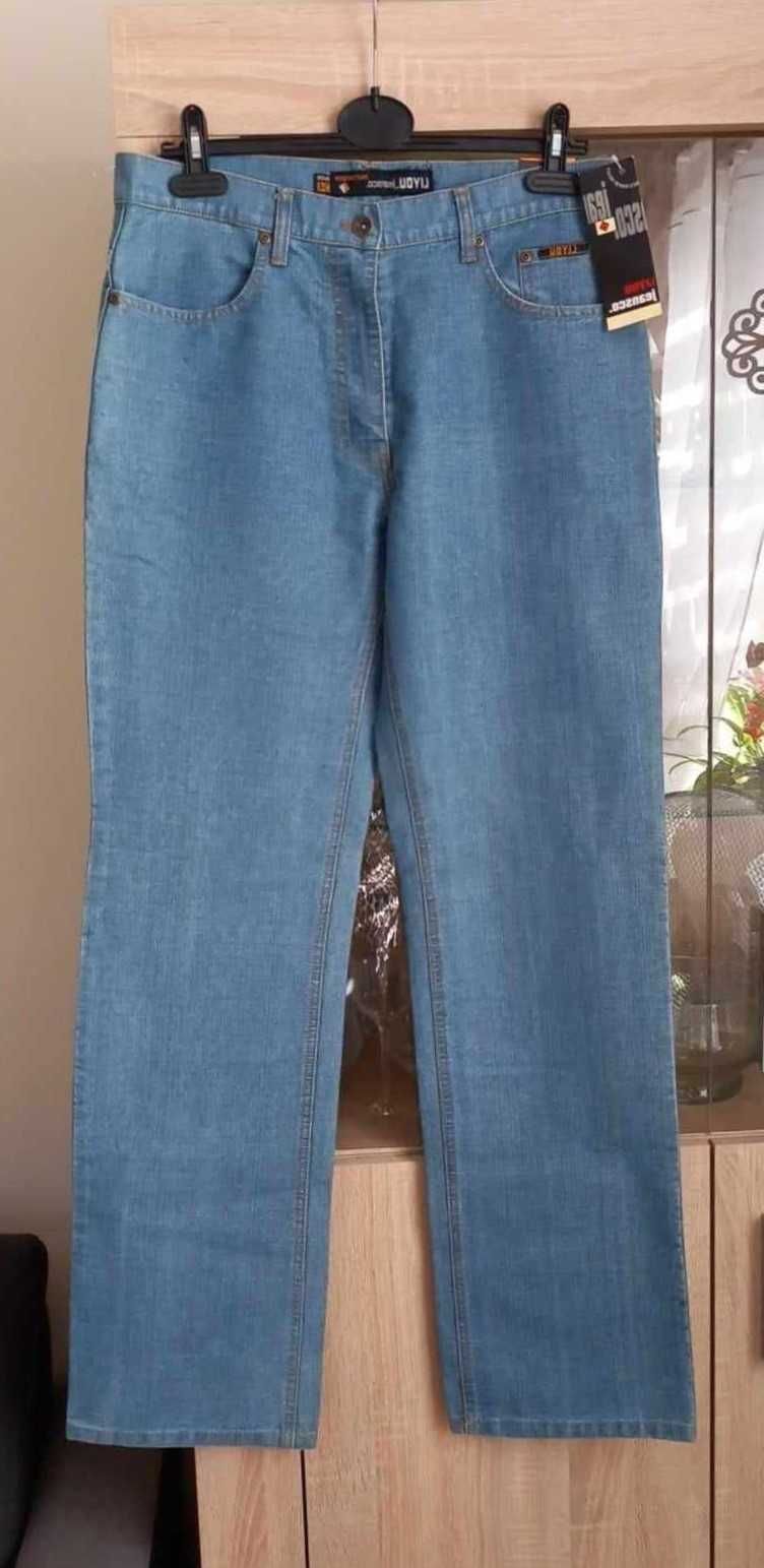 Spodnie jeansy męskie ,,L''-dł 112 cm