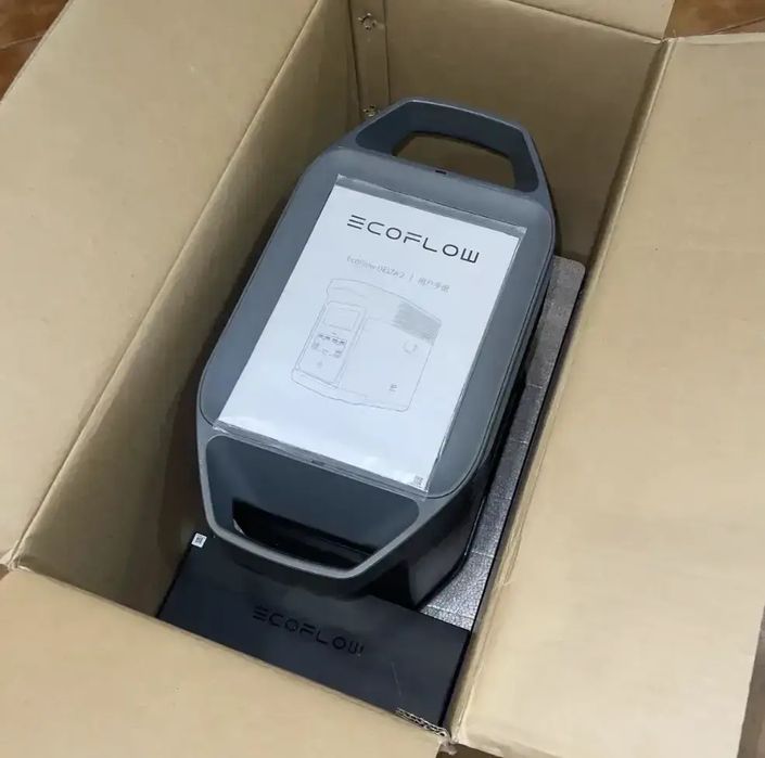 ЗНИЖКА Зарядна станція ЕсoFlow DELTA 2 потужність 1024Вт/год 4 розетки