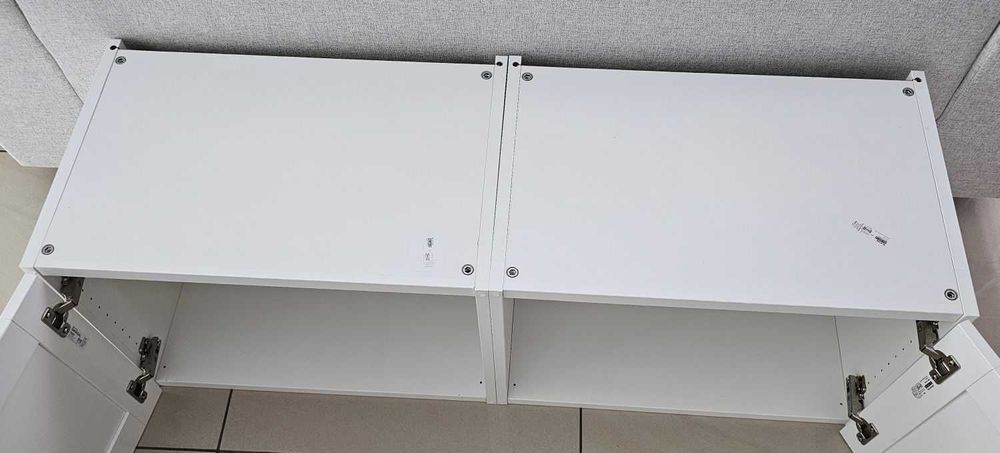 Szafki 2szt Ikea Platsa 60x40x40cm z drzwiami Sannidal 60x40cm