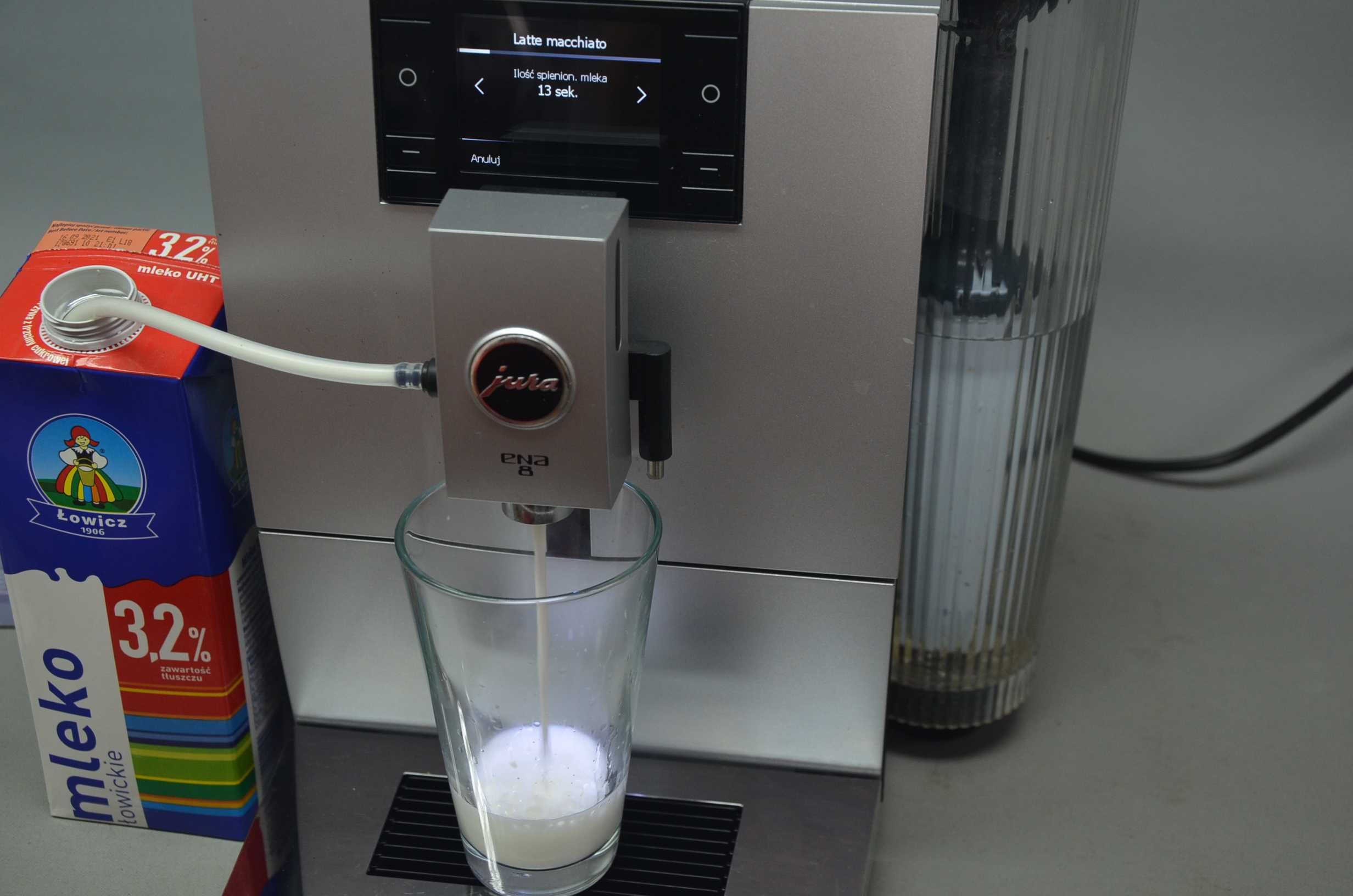 Jura ENA8 One Touch PL Menu automatyczny ekspres do kawy