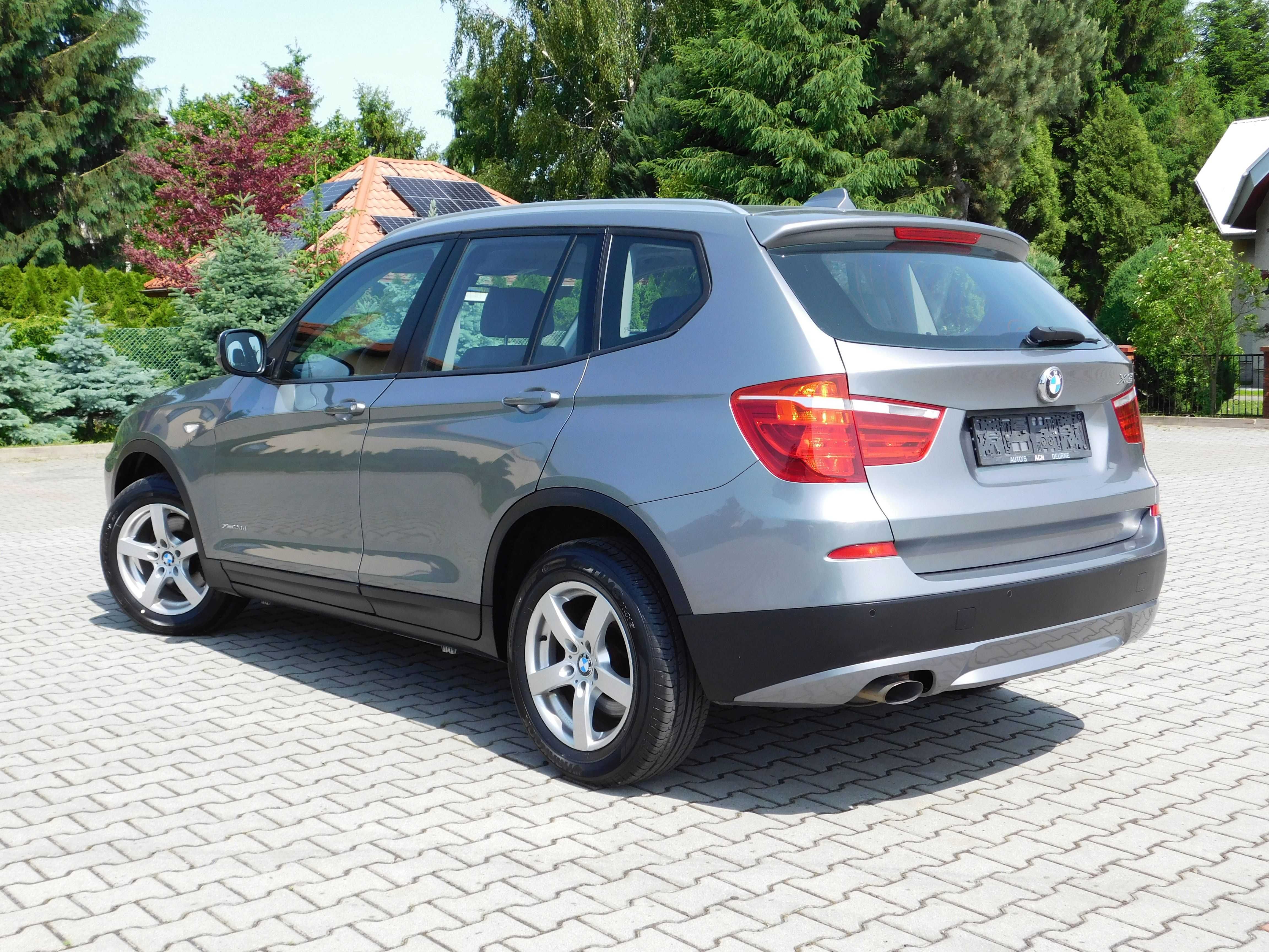 BMW X3**XDRIVE**2.0D**163KM**Navi**Panorama**Skóry**Automat