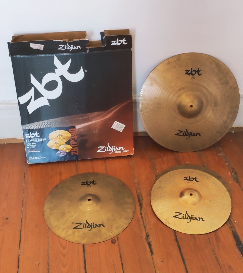 Jogo de pratos Zildjian