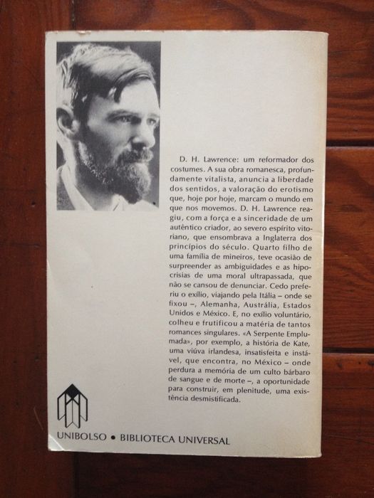 D.H. Lawrence - A serpente emplumada