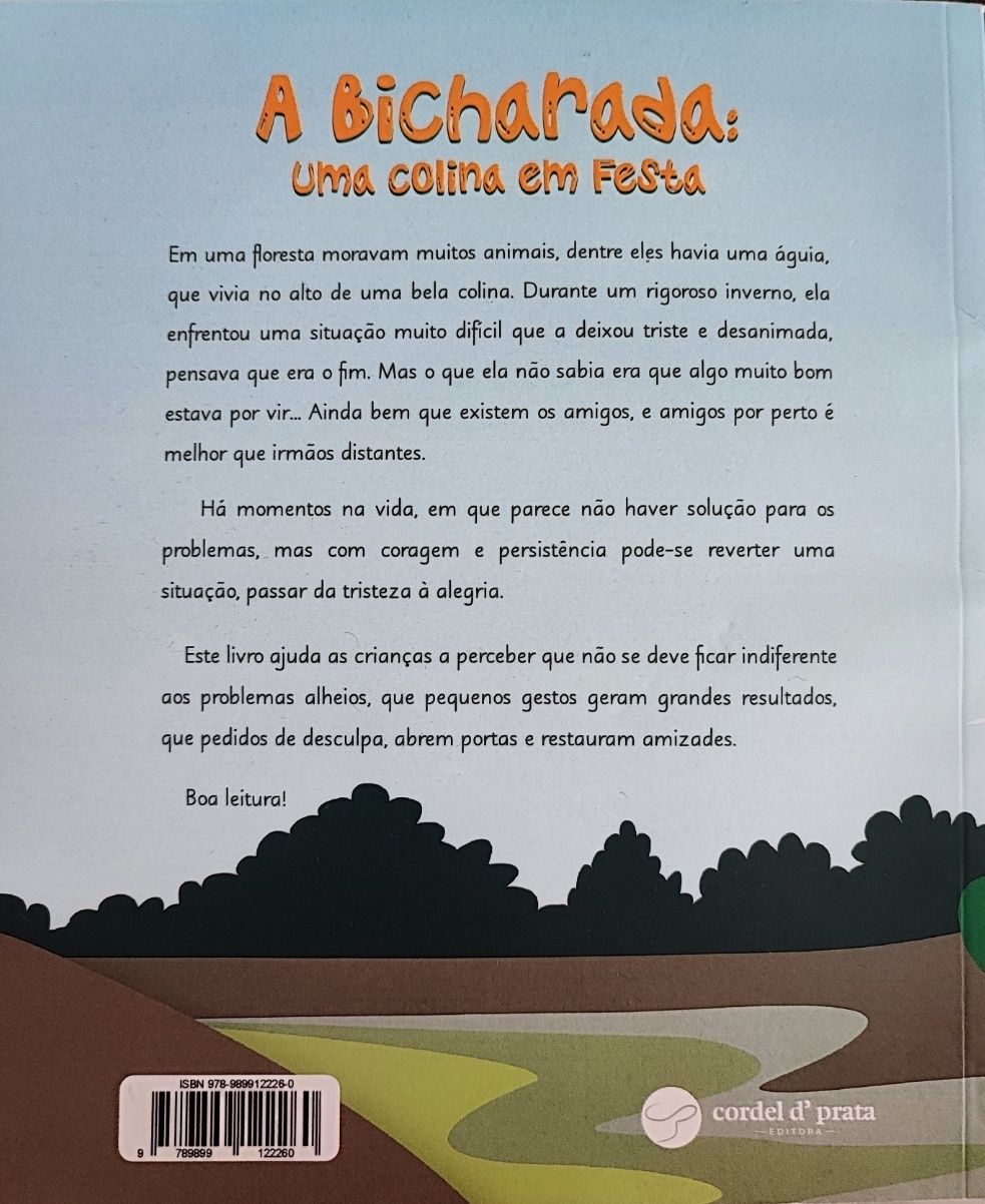 Livro infantil: A bicharada, Uma colina em festa