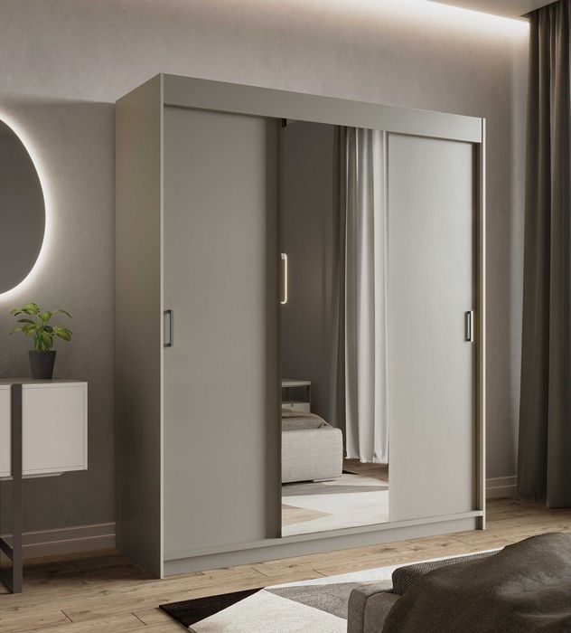 Szafa przesuwna KASZMIR! 180 CM- 3 opcje kolorystyczne! OKAZJA!