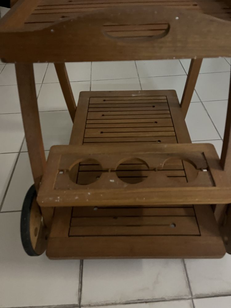 Carrinho apoio teka