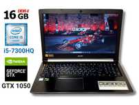 Acer A715-71G 15.6 i5-7300HQ 3.5ГГц 16/256Гб SSD+1Tb GTX 1050 Ігровий