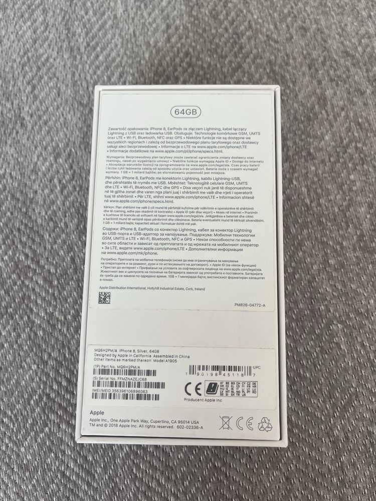 Iphone 8 64GB biały