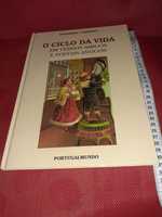 Livro "O Ciclo da Vida"Postais Antigos