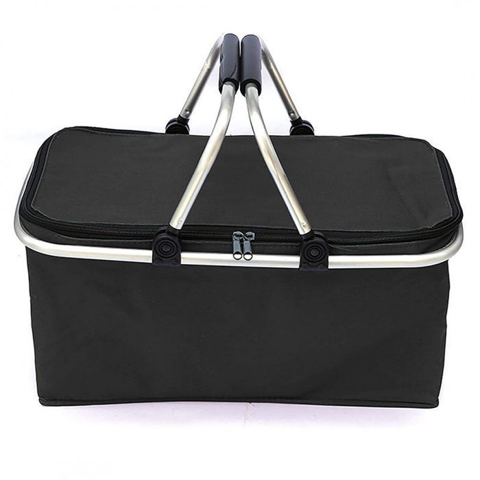 Składany Kosz Termiczny Na Zakupy, Piknik 47X27X23Cm Kp01Wod