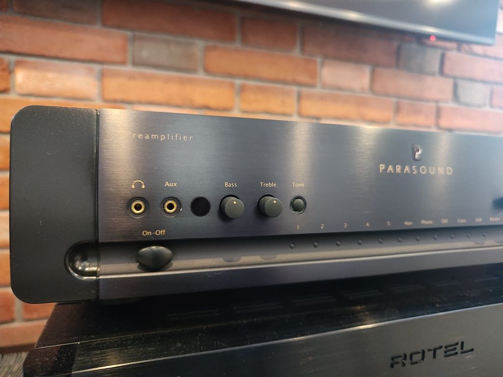 Parasound p5 przedwzmacniacz z dac xlr USB