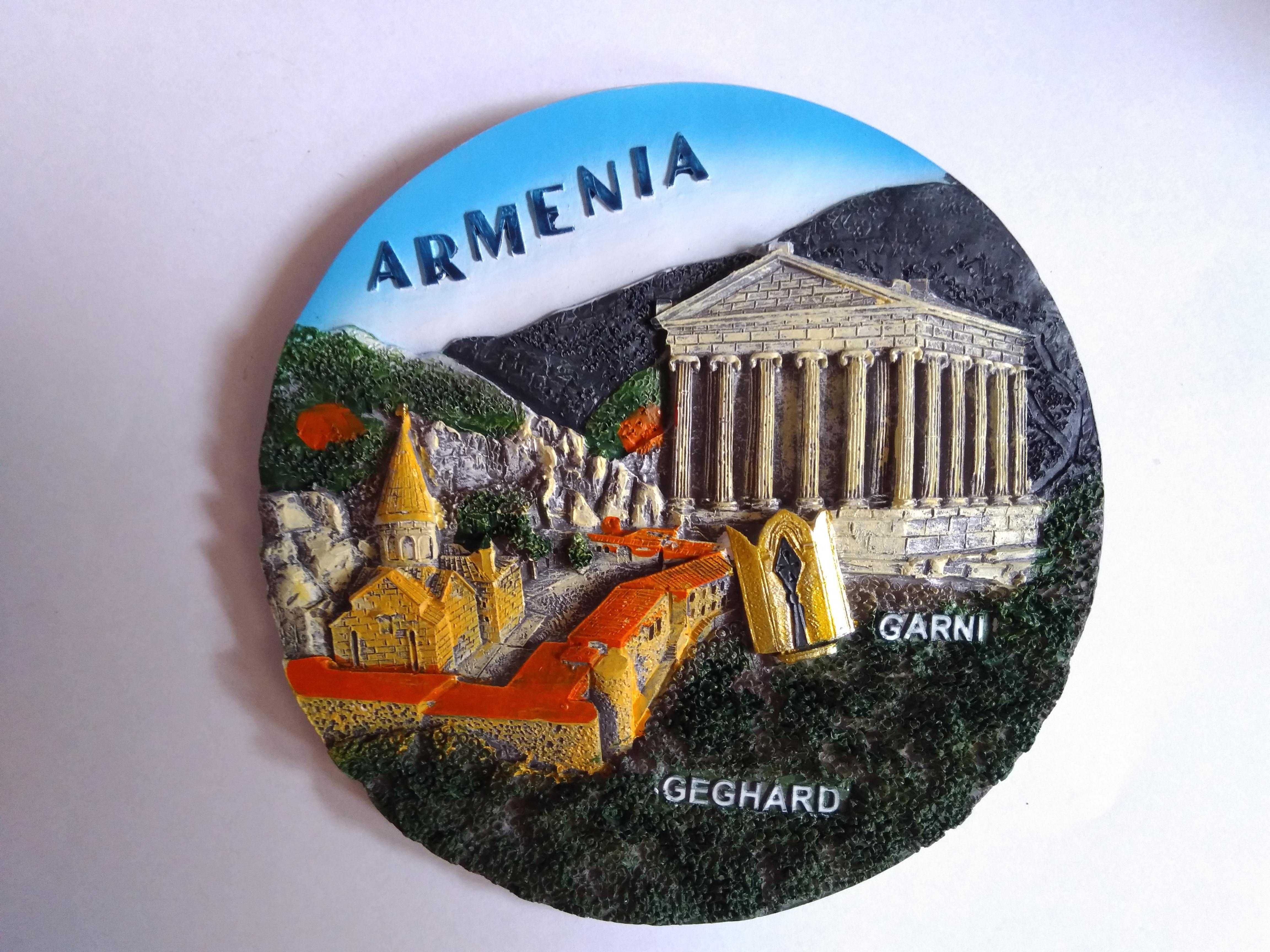 Talerz ozdobny - ARMENIA - Garni i Geghard