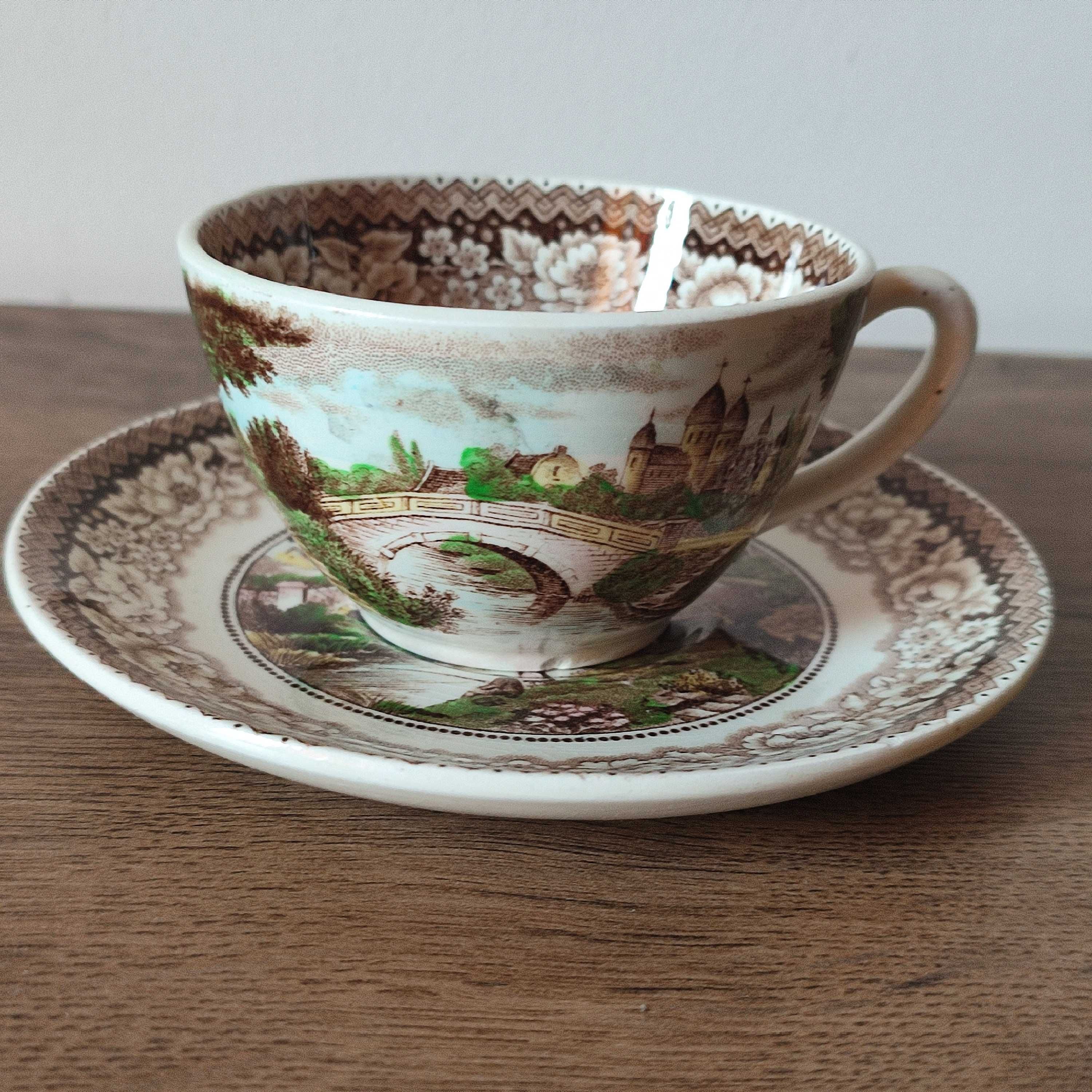 Holenderska ceramika ponad 50 letnia duo herbata