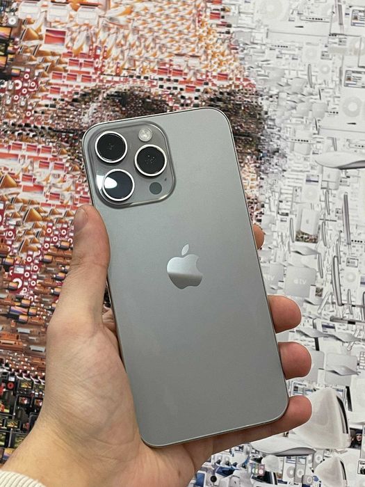 iPhone 15 Pro Max 256GB Natural Titanium ГАРАНТІЯ 6 Місяців МАГАЗИН