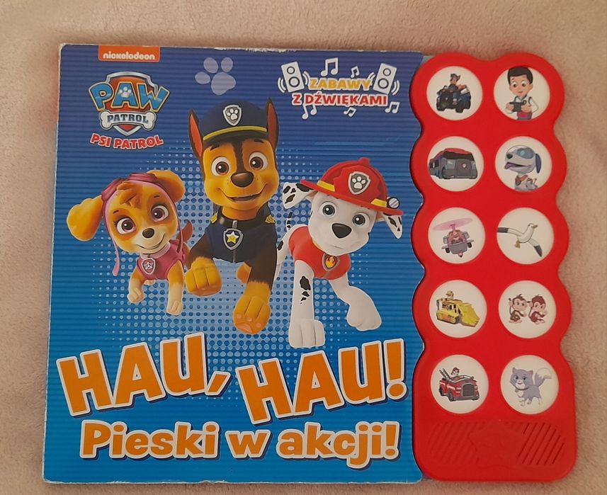 Książeczka dla dzieci "Psi Patrol - HAU HAU"