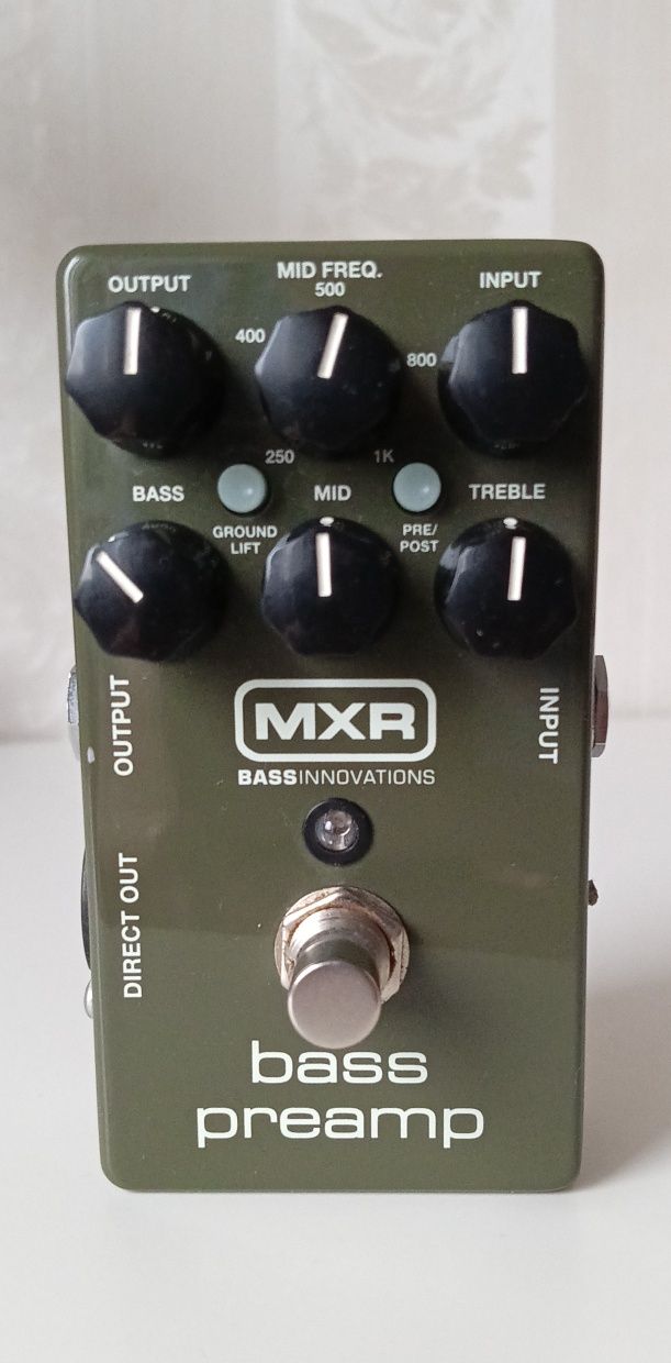 Mxr m81 bass preamp,preamp basowy