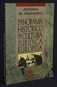 Livro Panorama Histórico da Cultura Jurídica Europeia António Hespanha