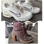 2 pary Buty damskie sportowe NIKE TORCH 3,ROZ 37,5 Bdb 23,5 cm+Botki