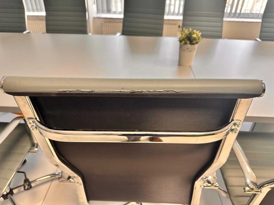 Zestaw 14 Krzeseł Foteli Biurowych Obrotowych Regulacja Wysokości