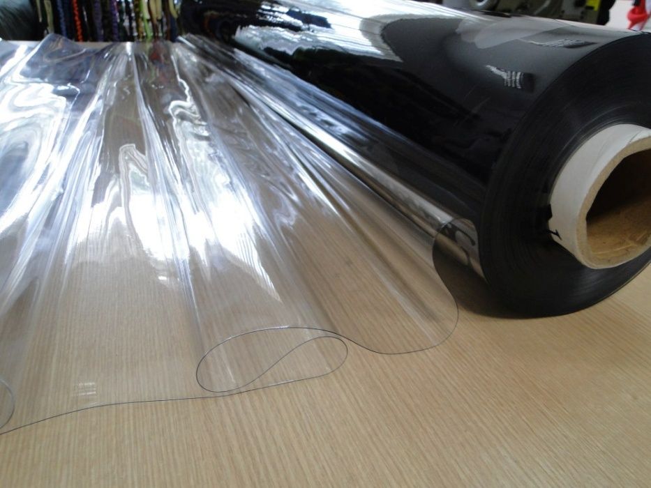 Folia PVC PCV 0,5 mm transparentna wysoko-przezroczysta mrozoodporna