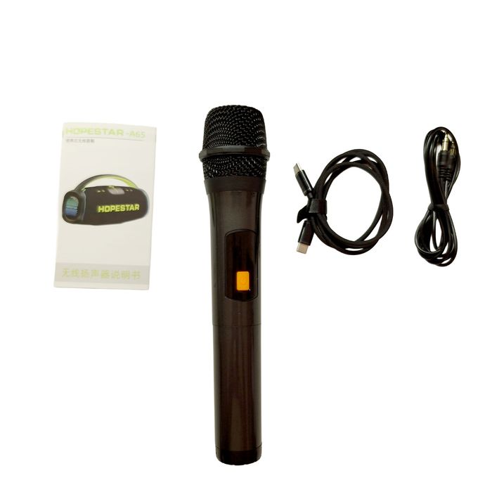 Колонка с радио микрофоном 300 ватт Hopestar A65