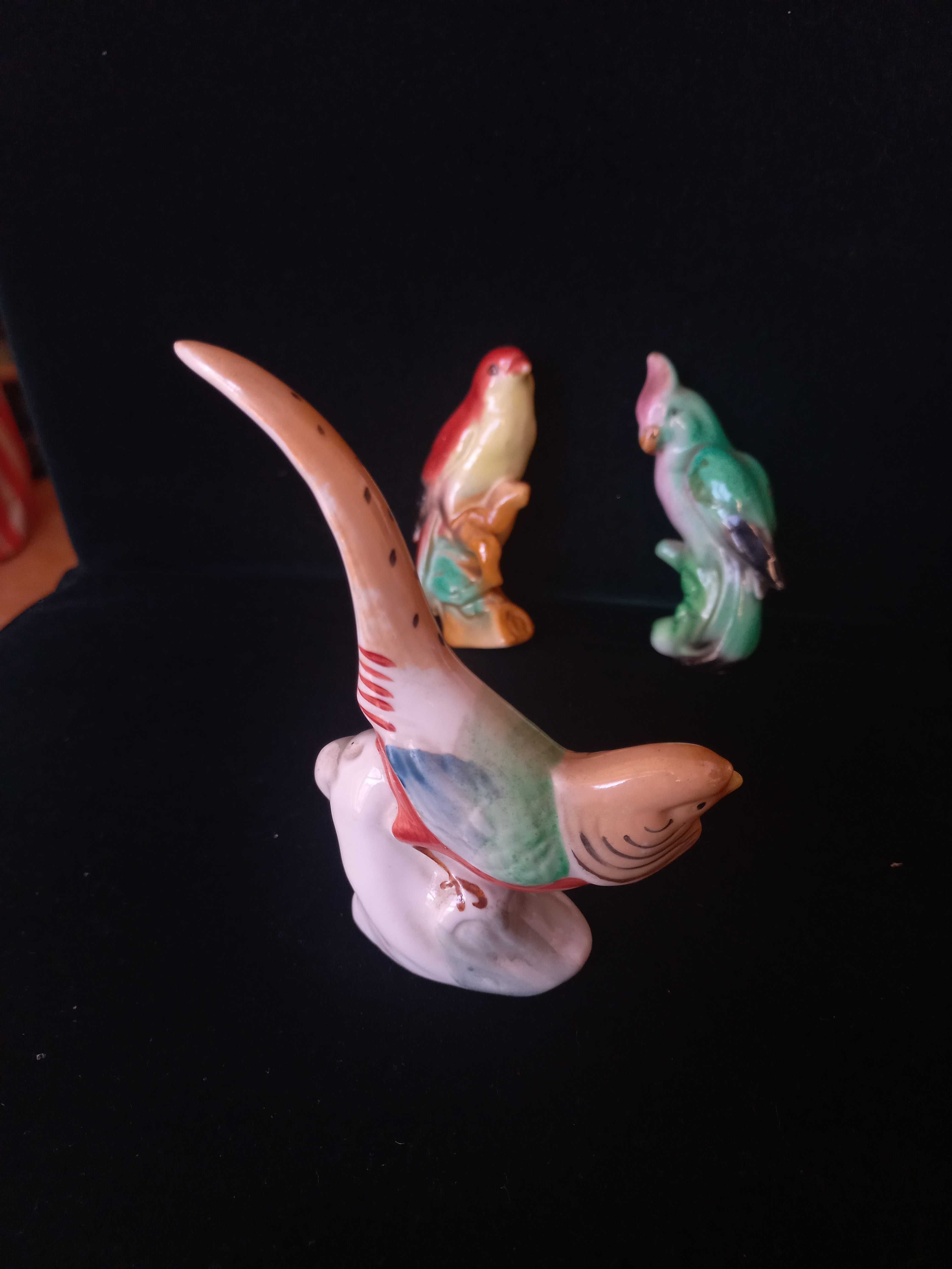3 miniaturas de Porcelana  - Passaros
