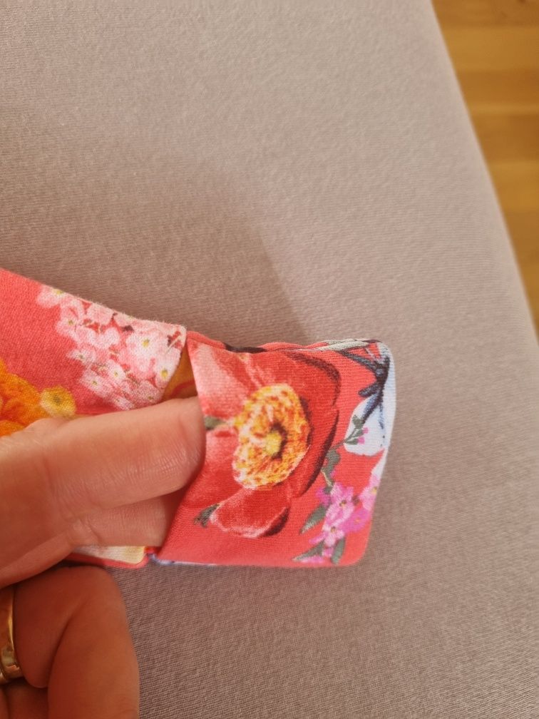Śpiochy śpioszki Next 56 cm kwiaty