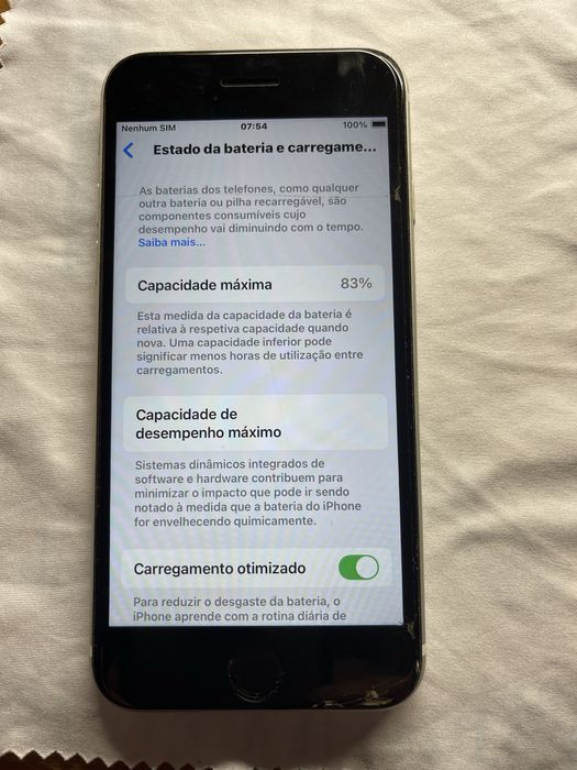 Iphone SE 2020 64 GB Branco Impecavel