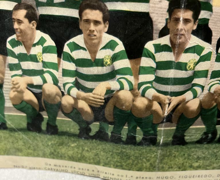 Foto SCP  campioes 61/62