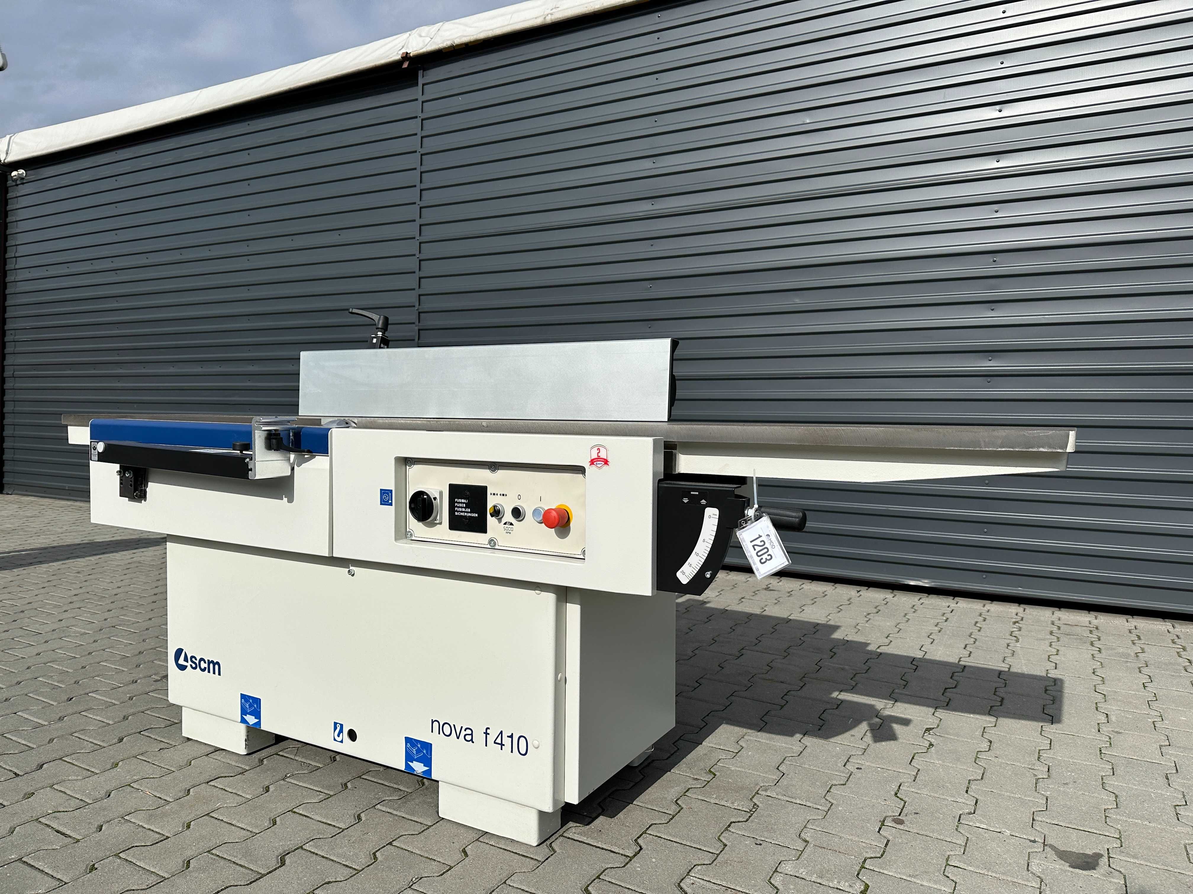 Strugarka heblarka SCM f410 nova, noże Tersa  (1203)