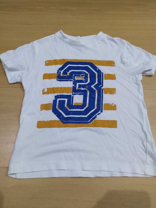 Conjunto de 7 t-shirts para criança - 2/3 anos