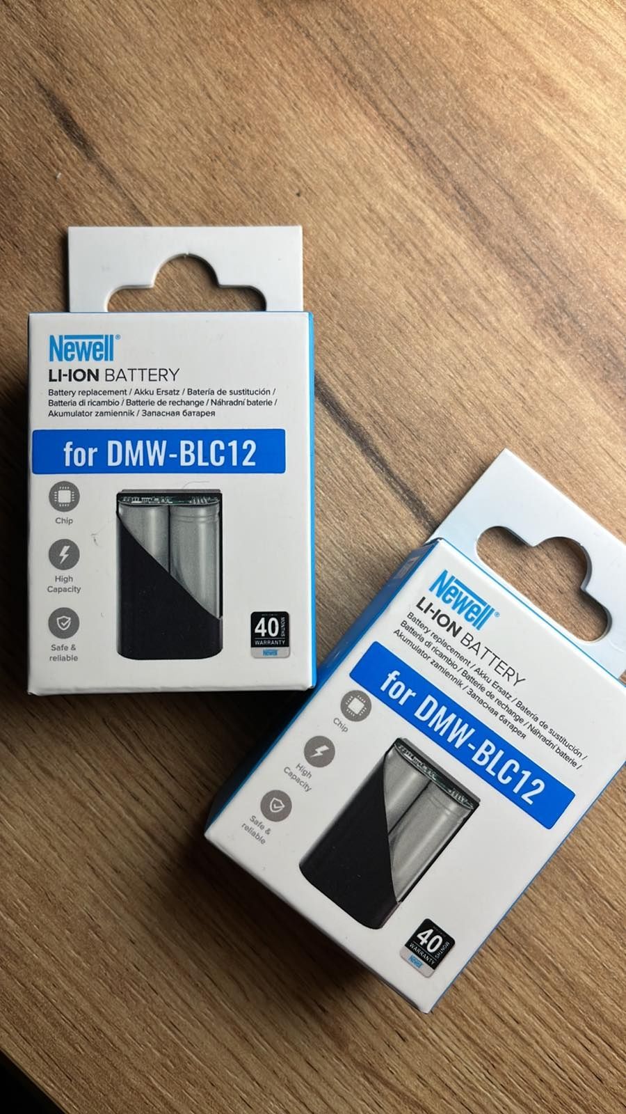 Батарея NEWELL DMW BLC-12 для Panasonic G80. Гар.40міс.