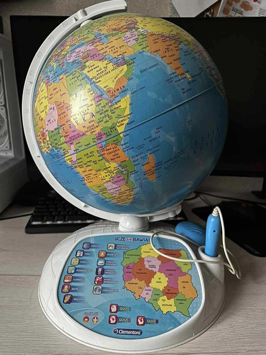 Interaktywny Globus Edukacyjny Clementoni