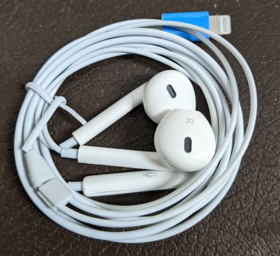 Наушники lighting с микрофоном для iphone
