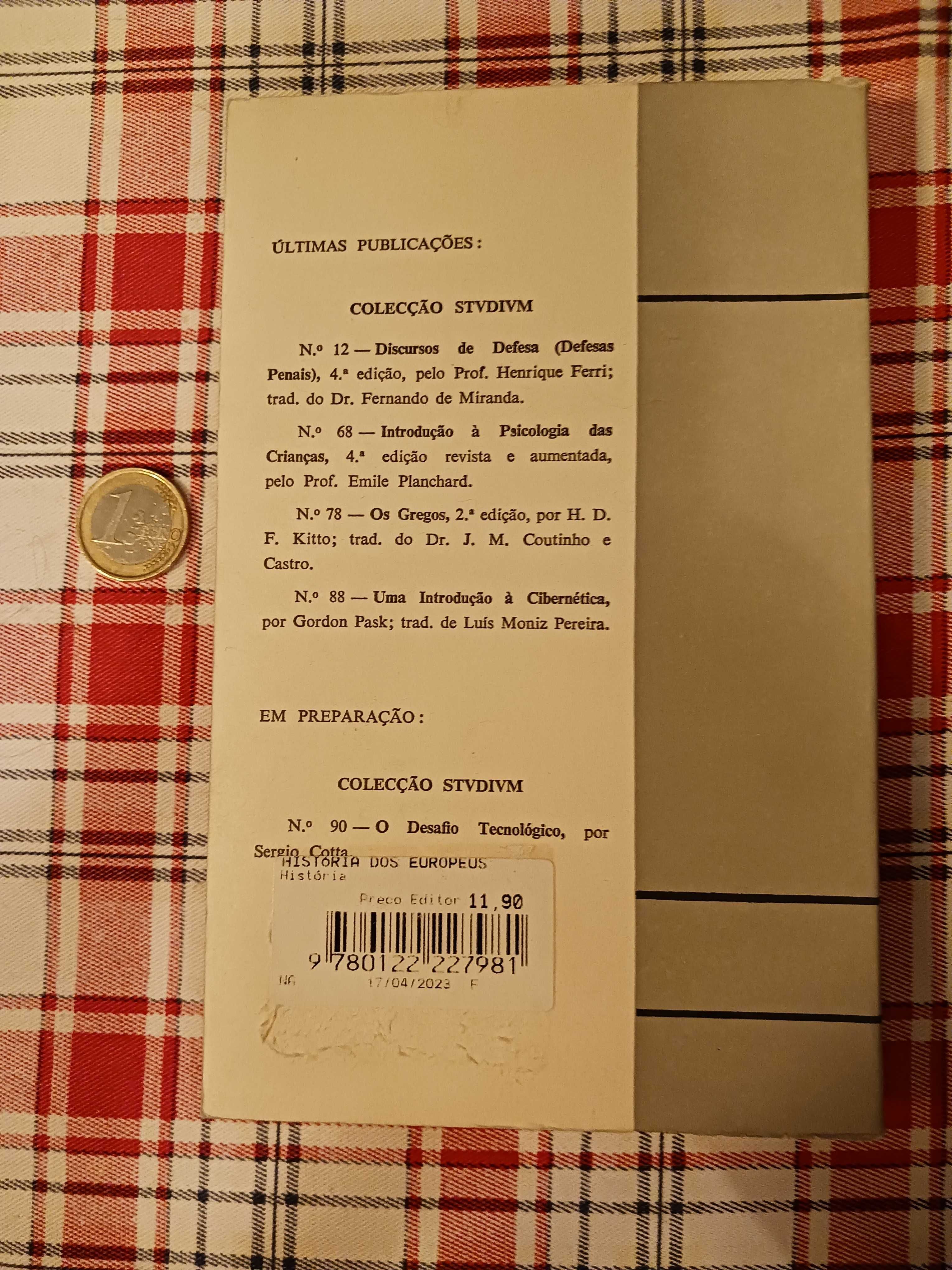 Bastianetto, História Europeus e Marinoff, Mais Platão, Menos Prozac!
