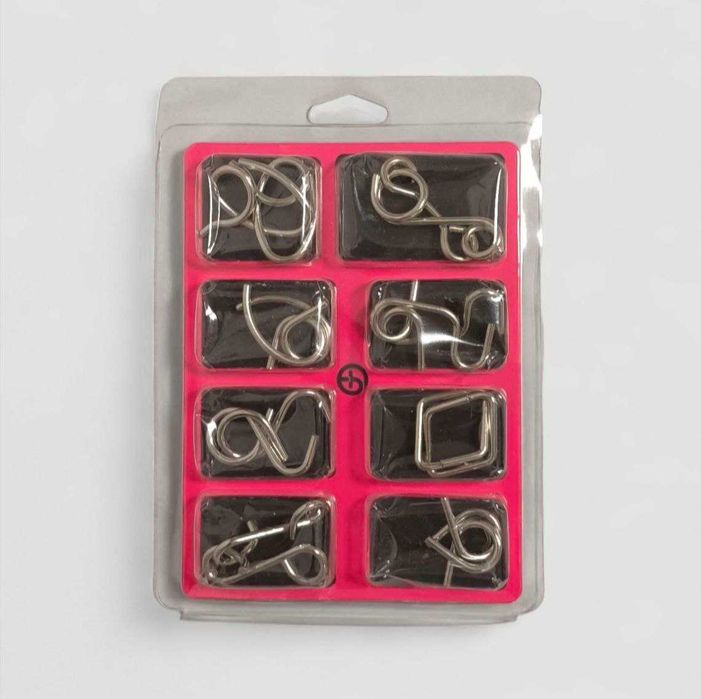 Набір головоломок 32 шт — металеві логічні ігри для дітей і дорослих