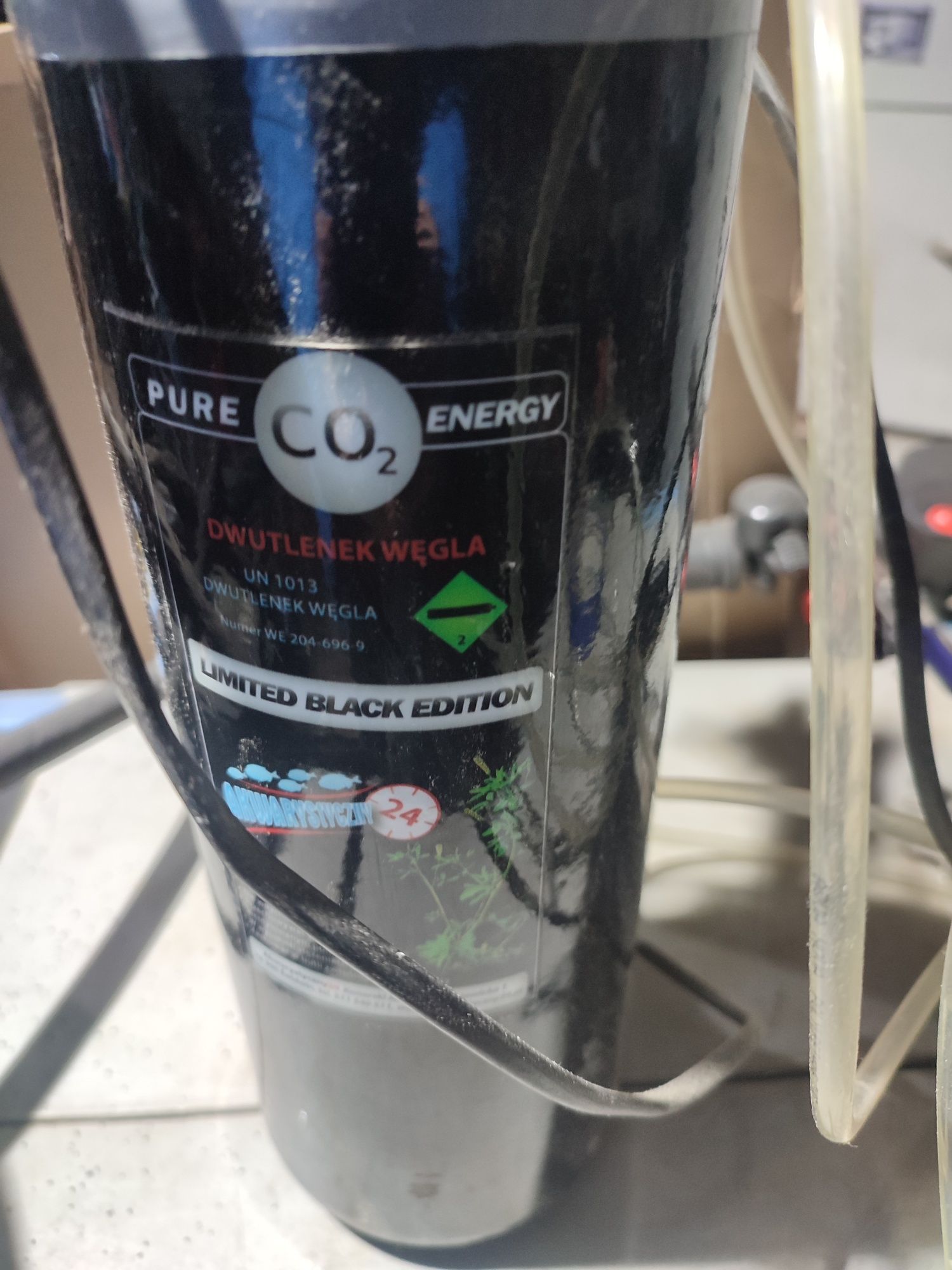 Butla CO2 akwarystyka, dyfuzor elektrozawór komplet.