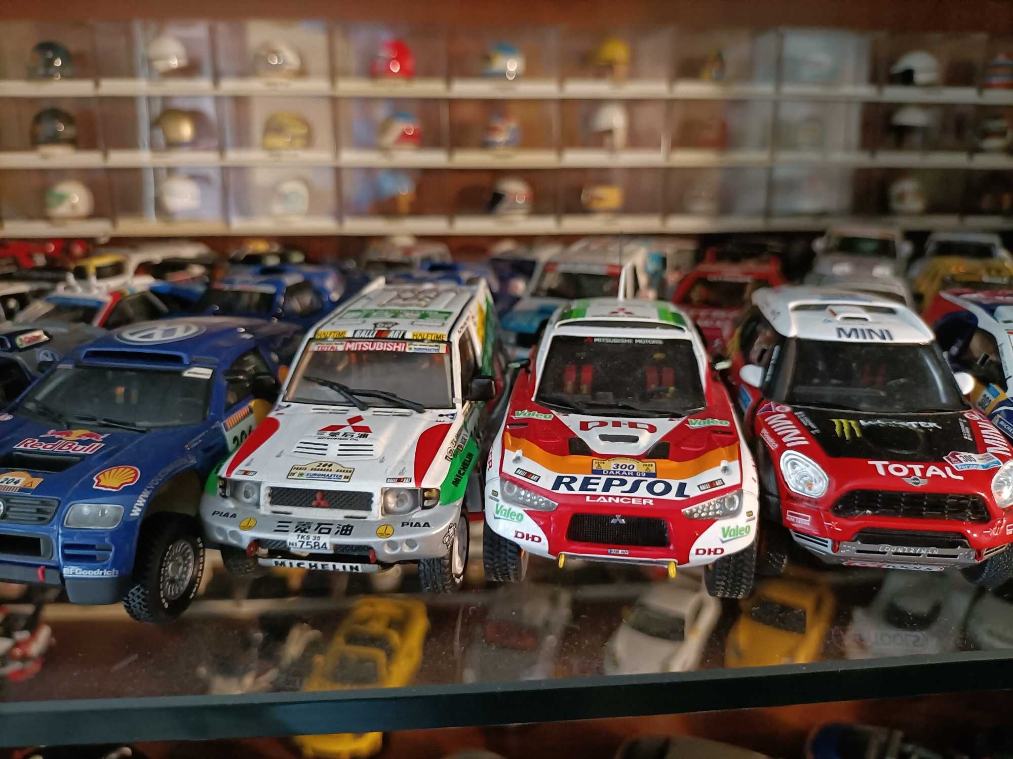 Miniaturas 1:43 do Dakar