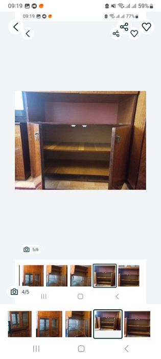 Тумбочка бу  та стінка в нормальному стані