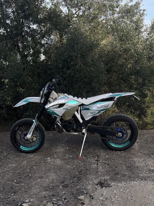 Husqvarna te250 supermoto full extras