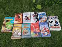 Kasety Video VHS Filmy, Bajki, Historia, Nauka - 135 sztuk