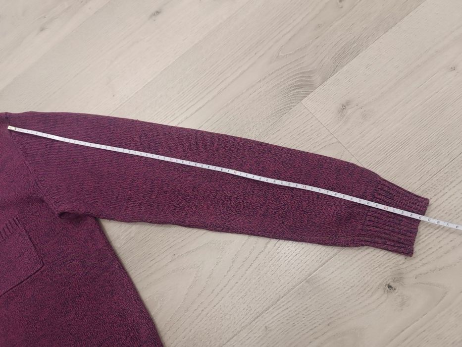 Purpurowy sweter h&m r. M