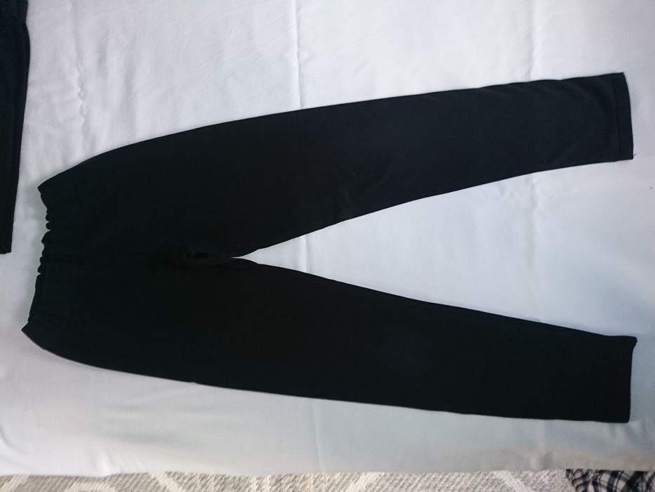 Чорні лосини, легінси, лосинки, довгі, шорти чорні на 134-140 см