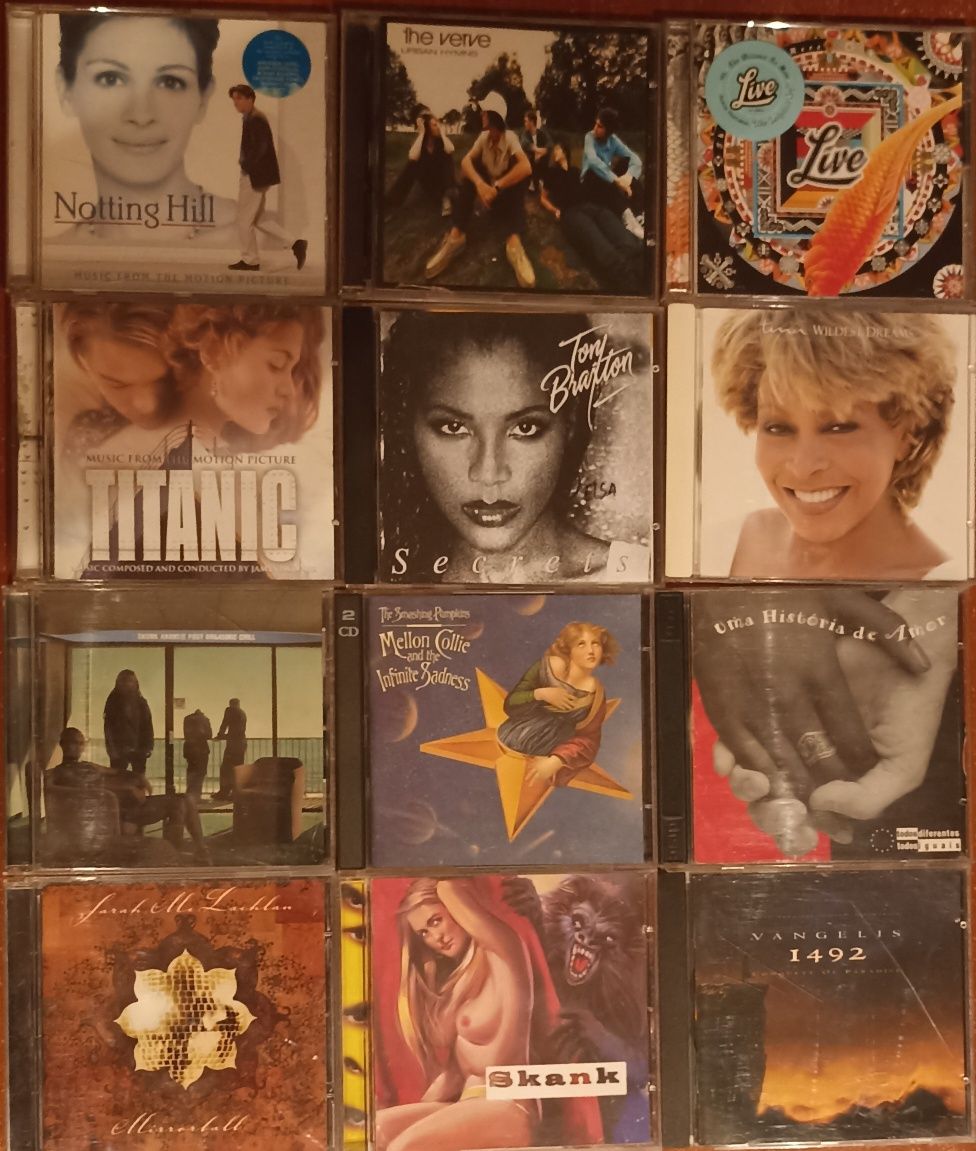 Conjunto 117 CD musica variados