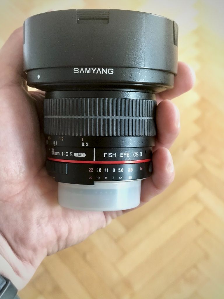 Obiektyw FISH-EYE CS II  8m 1:3,5 UMC  SAMYANG