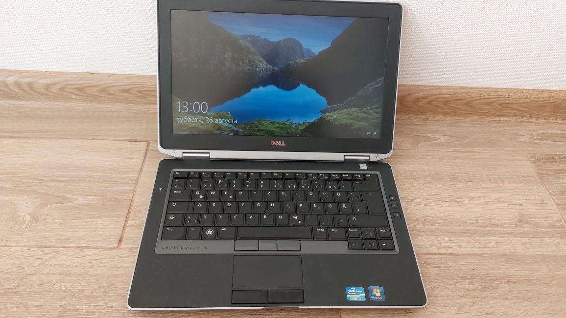 Dell latitude е6330 i5 3360m/8gb ram/ ssd 128 gb/ підсилена батарея